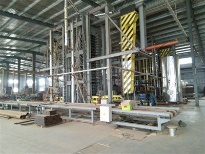 Mesin Press Panas Kayu Lapis Bambu