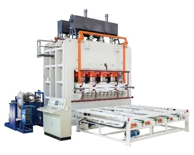 Garis tekan laminasi melamin Siklus Pendek